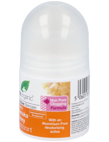 Desodorante Miel De Manuka 50Ml.