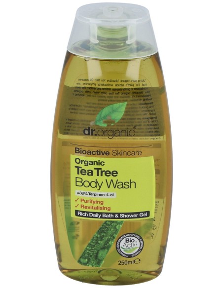 Gel De Ducha Arbol Del Te Organico 250Ml.