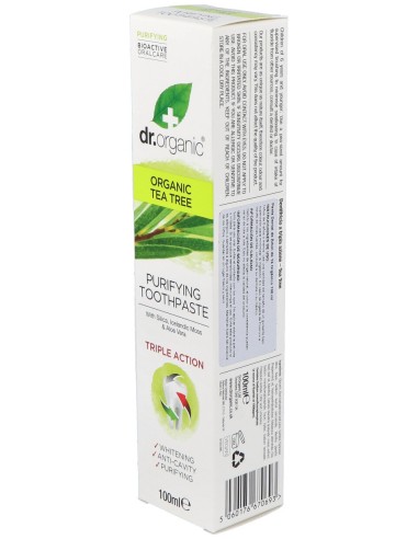 Pasta De Dientes Arbol Del Te Organico 100Ml.