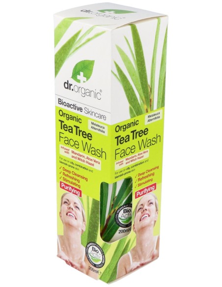 Gel Limpiador Facial Arbol Del Te 200Ml.