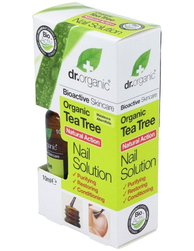 Solucion Para Uñas Arbol Del Te Organico 10Ml.