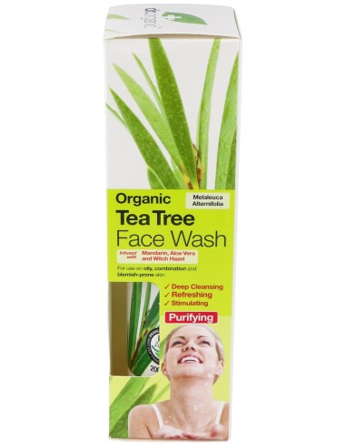 Gel Limpiador Facial Arbol Del Te 200Ml.