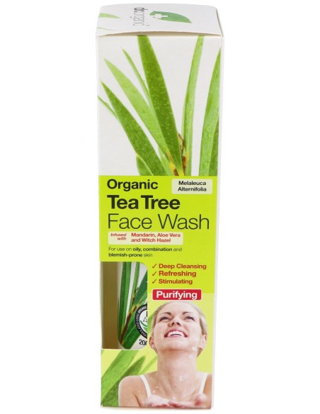 Gel Limpiador Facial Arbol Del Te 200Ml.