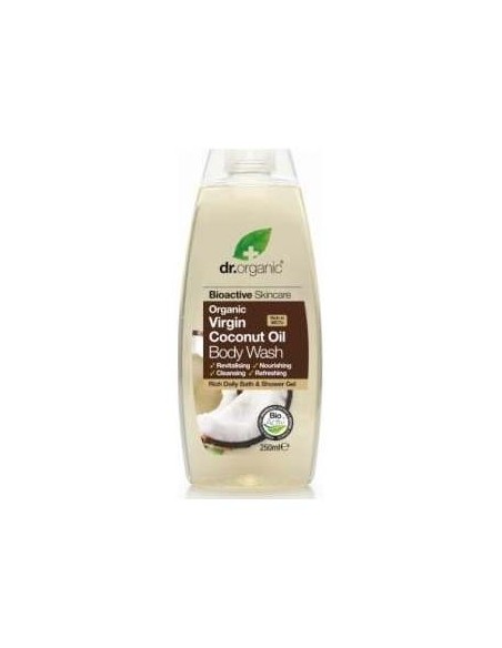 Gel De Baño Aceite Coco Organico 250Ml.