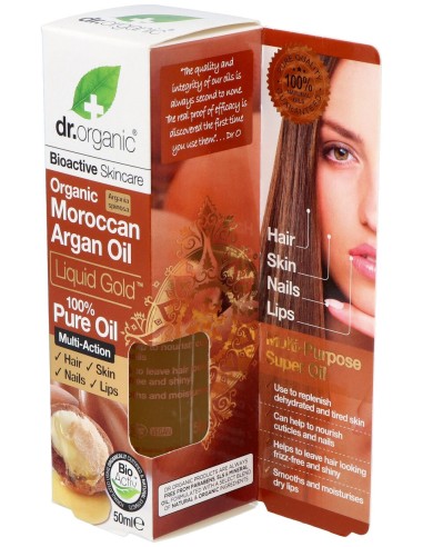 Dr. Organic Moroccan Argan Pure Oil 50Ml