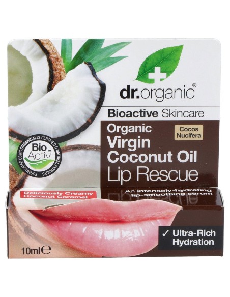 Dr Organic Serum Labial Aceite De Coco Org Nico 10Ml