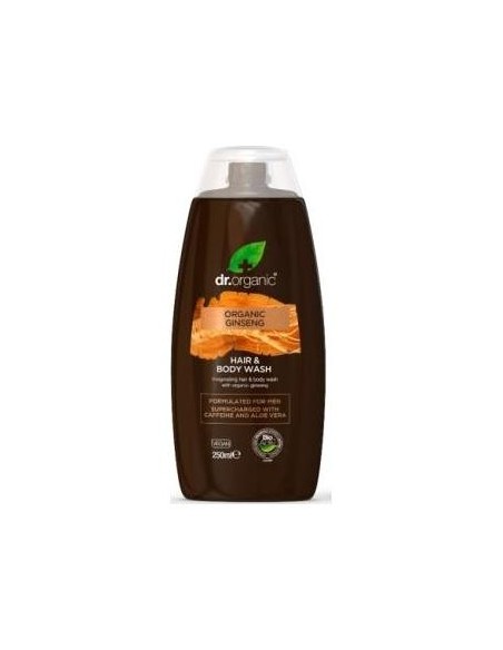 Gel De Baño Y Cabello Organic Ginseng 250Ml.