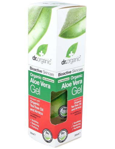 Gel Aloe Vera Con Arbol Del Te Y Arnica 200Ml.