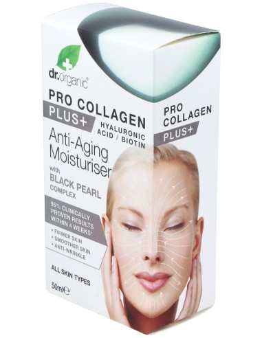 Crema Antiedad Pro-Collagen Plus Perla Negra 50Ml.