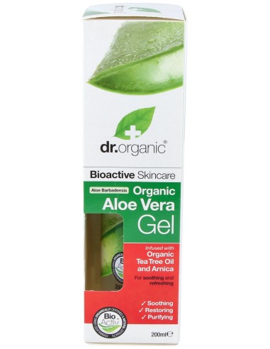 Gel Aloe Vera Con Arbol Del Te Y Arnica 200Ml.