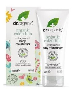 Dr. Organic Crema Hidratante Bebé Calendula 50Ml