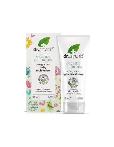 Dr. Organic Crema Hidratante Bebé Calendula 50Ml