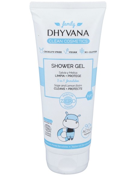 Dhyvana Gel De Ducha Familiar Salvia Y Melisa 200Ml