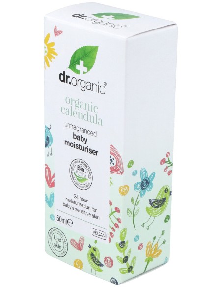 Dr. Organic Crema Hidratante Bebé Calendula 50Ml