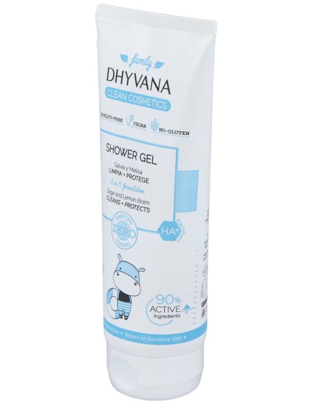 Dhyvana Gel De Ducha Familiar Salvia Y Melisa 200Ml