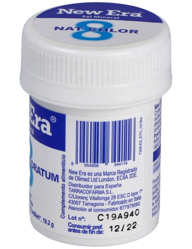 New Era Schüssler Nr.8 Natrium Chloratum 240Comp