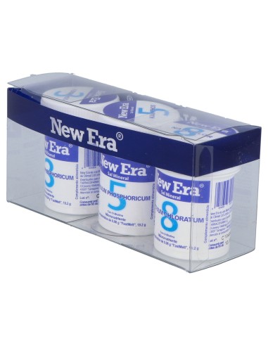 Schüssler Pack Vitalidad Sales Nro3 + Nro5 + Nro8