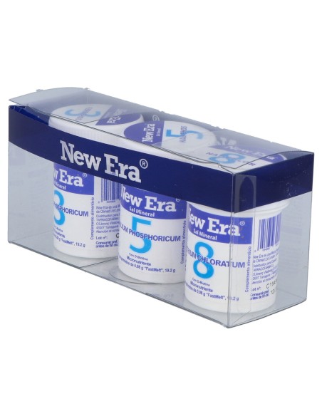 Schüssler Pack Vitalidad Sales Nro3 + Nro5 + Nro8