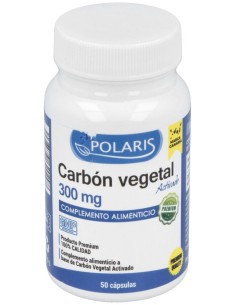 Polaris Carbon Vegetal 300Mg 50Caps