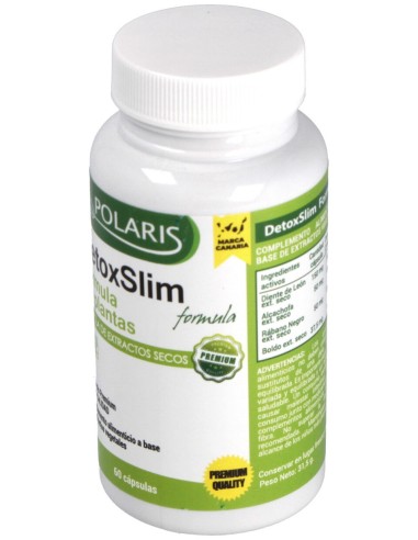 Polaris Detoxslim 500Mg 60Caps