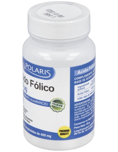 Polaris Acido Folico 400Mcg 100Comp