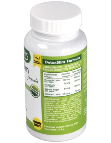 Polaris Detoxslim 500Mg 60Caps