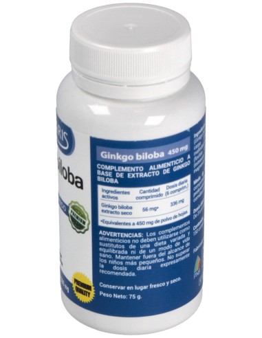 Ginkgo Biloba 450Mg. 150Comp.