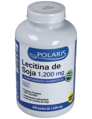 Polaris Lecitina Soja 1200 Mg 200 Perlas