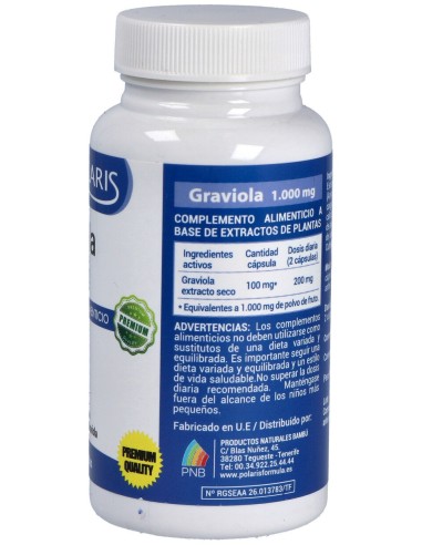 Polaris Graviola 1000Mg 90Caps
