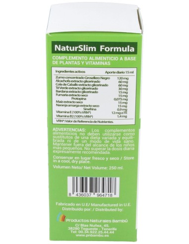Polaris Naturslim Frutas Bosque 250Ml