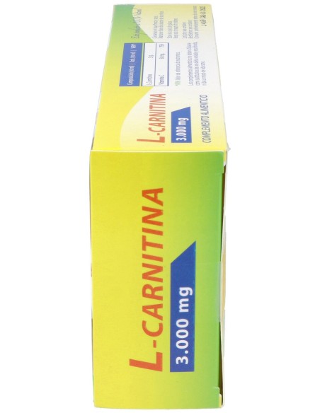 Polaris L-Carnitina Limon 3000Mg 20 Ampollas