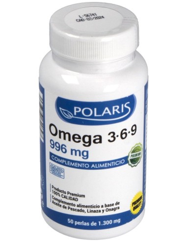 Polaris Omega 3 6 9 996Mg 50 Perlas