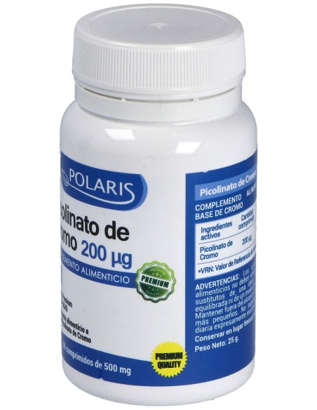 Polaris Picolinato Cromo 200Mg 50Comp