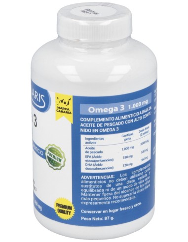 Polaris Omega 3 1000Mg 150 Perlas