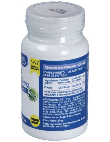 Polaris Citrato Potasio 300Mg 50Comp