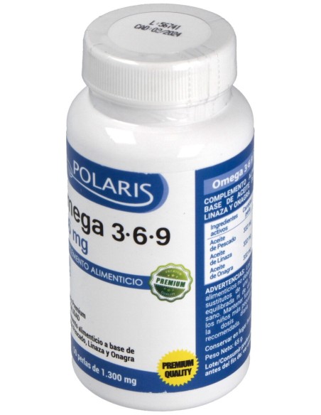 Polaris Omega 3 6 9 996Mg 50 Perlas