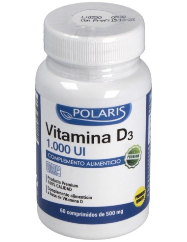 Polaris Vitamina D3 1000Ui 60Comp