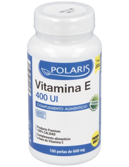 Vitamina E 400Ui Natural 100Perlas