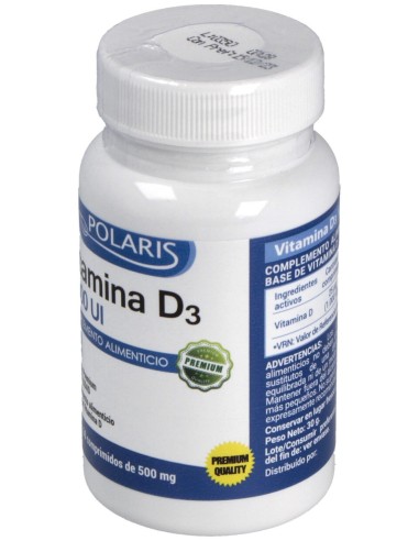 Polaris Vitamina D3 1000Ui 60Comp