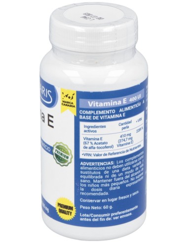 Vitamina E 400Ui Natural 100Perlas