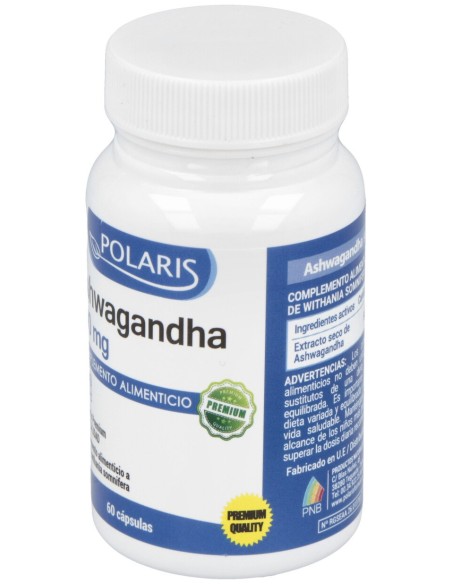 Polaris Ashwagandha 500Mg 60Caps