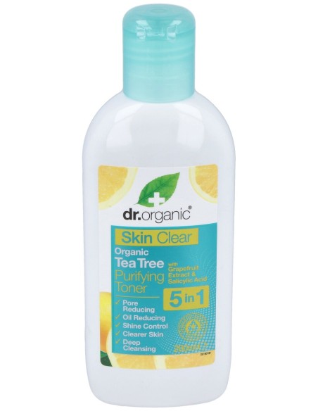 Skin Clear Tonico Purificante 5 En 1 200Ml.