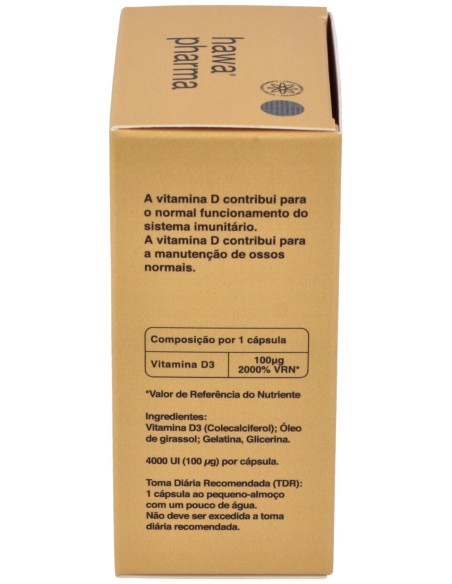 Hawa Vitamina D3 4000Ui 60Cap.