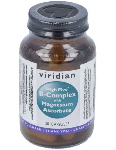 Viridian High Five Complejo B Con Magnesio Ascorbato...