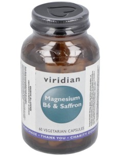 Magnesio+B6+Azafran 60Cap.Veg.