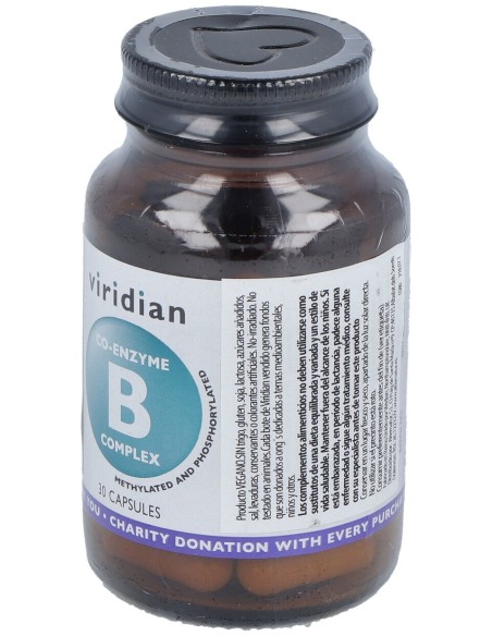 Coenzyme B Complex 30Cap.Veg.