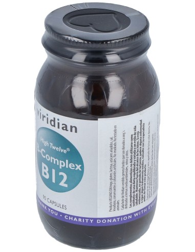 High Twelve Vit B12 Con B Complex 90Cap.Veg.