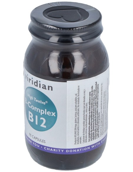 High Twelve Vit B12 Con B Complex 90Cap.Veg.