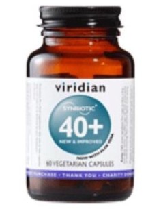 Viridian 40+ Synbiotic 60Cáps