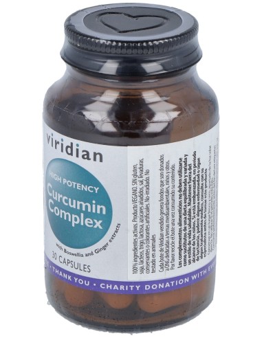 Curcumina Complex Alta Potencia 30Cap.Veg.